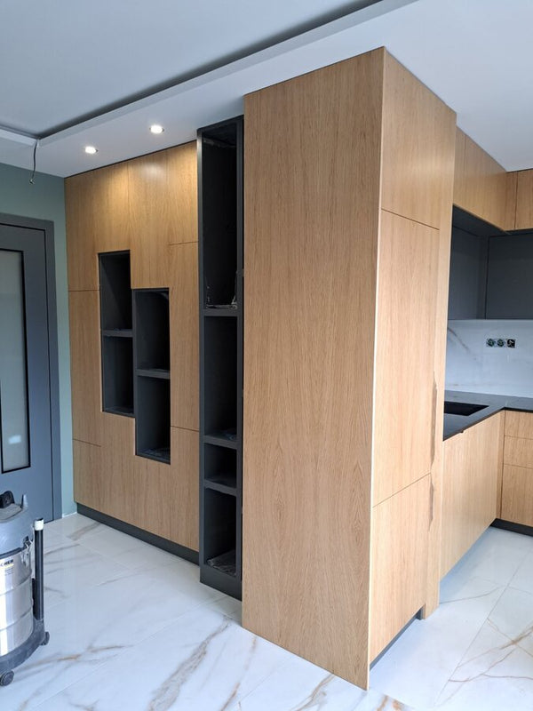 Kitchen according to individual project