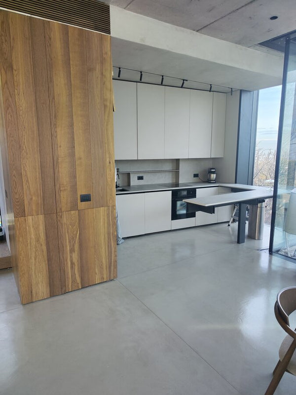 Kitchen according to individual project