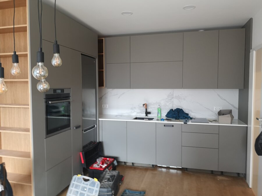 Laminated MDF kitchen